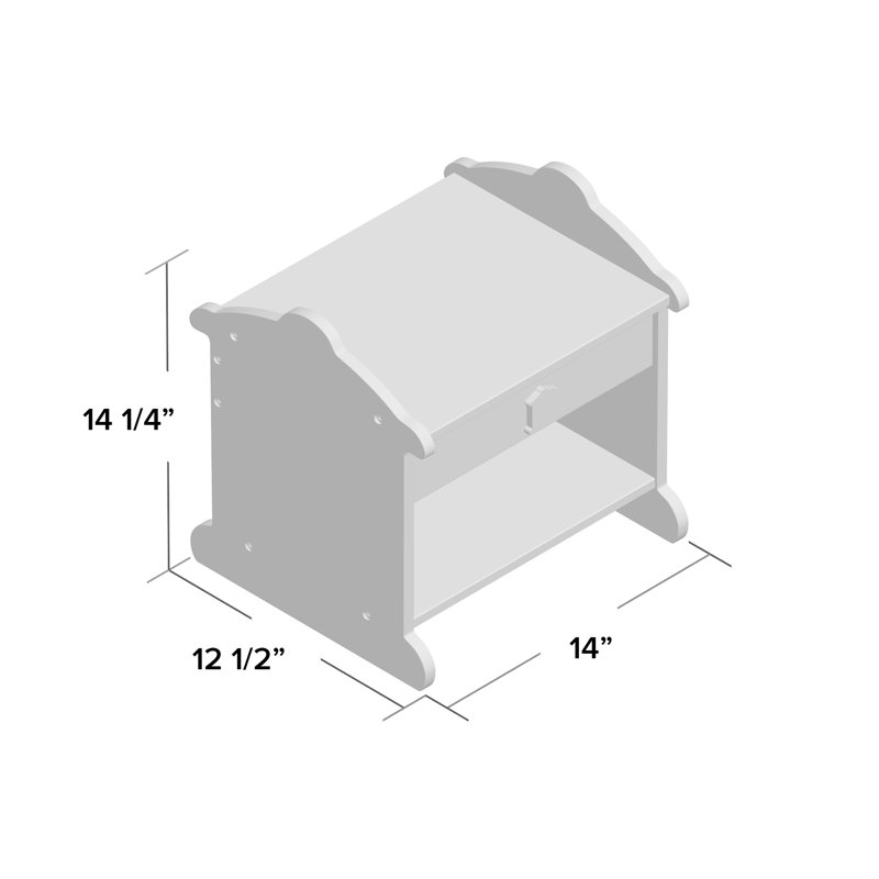 KidKraft Firefighter 1 Drawer Nightstand & Reviews Wayfair